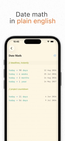 Nute Pad: Notepad Calculator Screenshot 4 of 6
