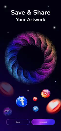 Скриншот Spiro Art: Spirograph Drawing на iPhone 6