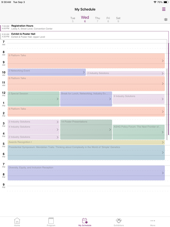 Screenshot #4 pour ASHG 2024 Annual Meeting