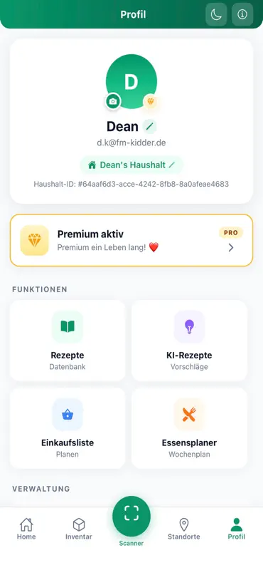 VorratsApp screenshot 5 of 10