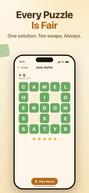 Waffle Game: Daily Word Puzzle screenshot 3