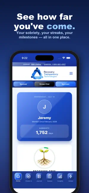 Recovery Transparency screenshot 1