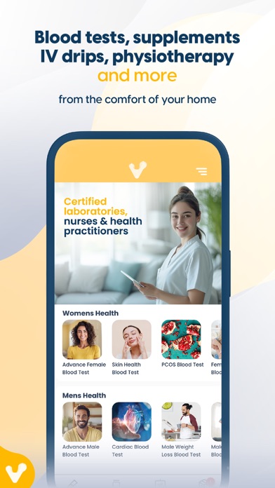Valeo Health: At-home Wellness Screenshot