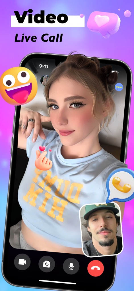 Tunvi - Online Live Chat - The app facilitates real-time interactions through video calls, allowing users to connect and share style insights face-to-face.