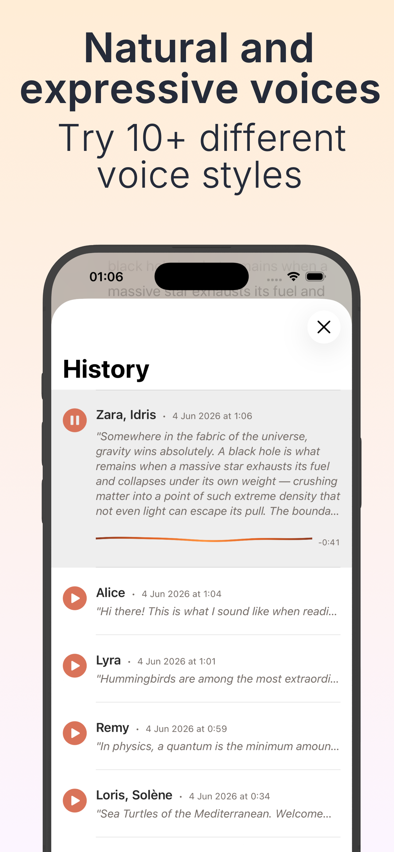 ToneTTS Local Speech Generator screenshot 4