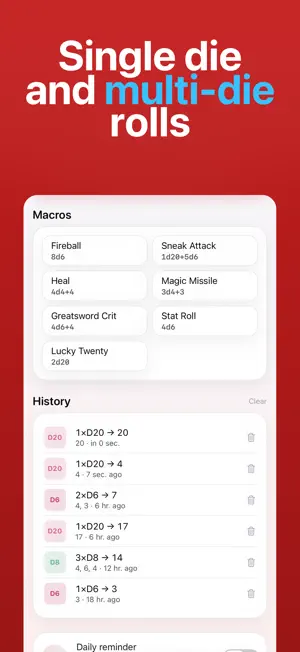 D20 Dice Roller - D&D screenshot 3