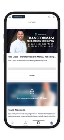 Kedamaian ID iPhone screenshot
