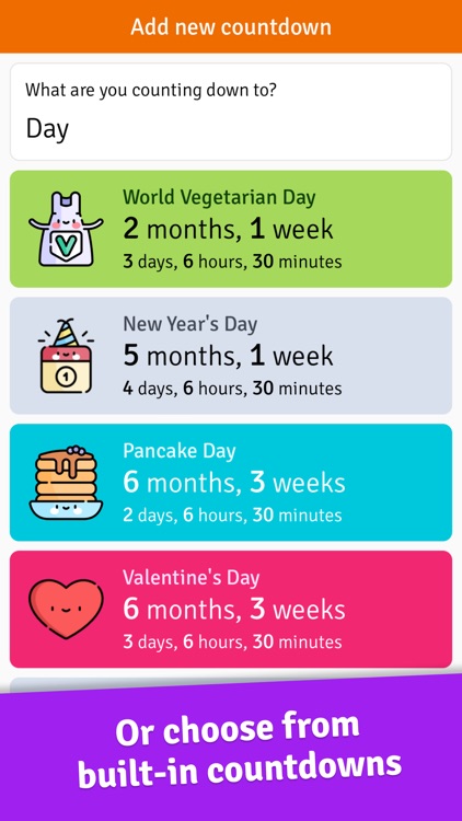 Countdown to Anything!