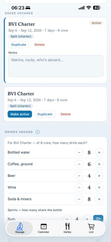 App screenshot
