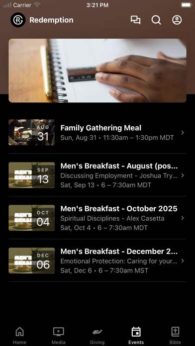 Redemption Greeley app screenshot 3