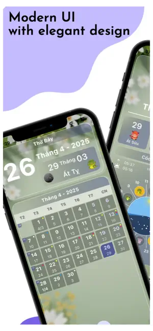 vLunar - Âm lịch widget screenshot 1