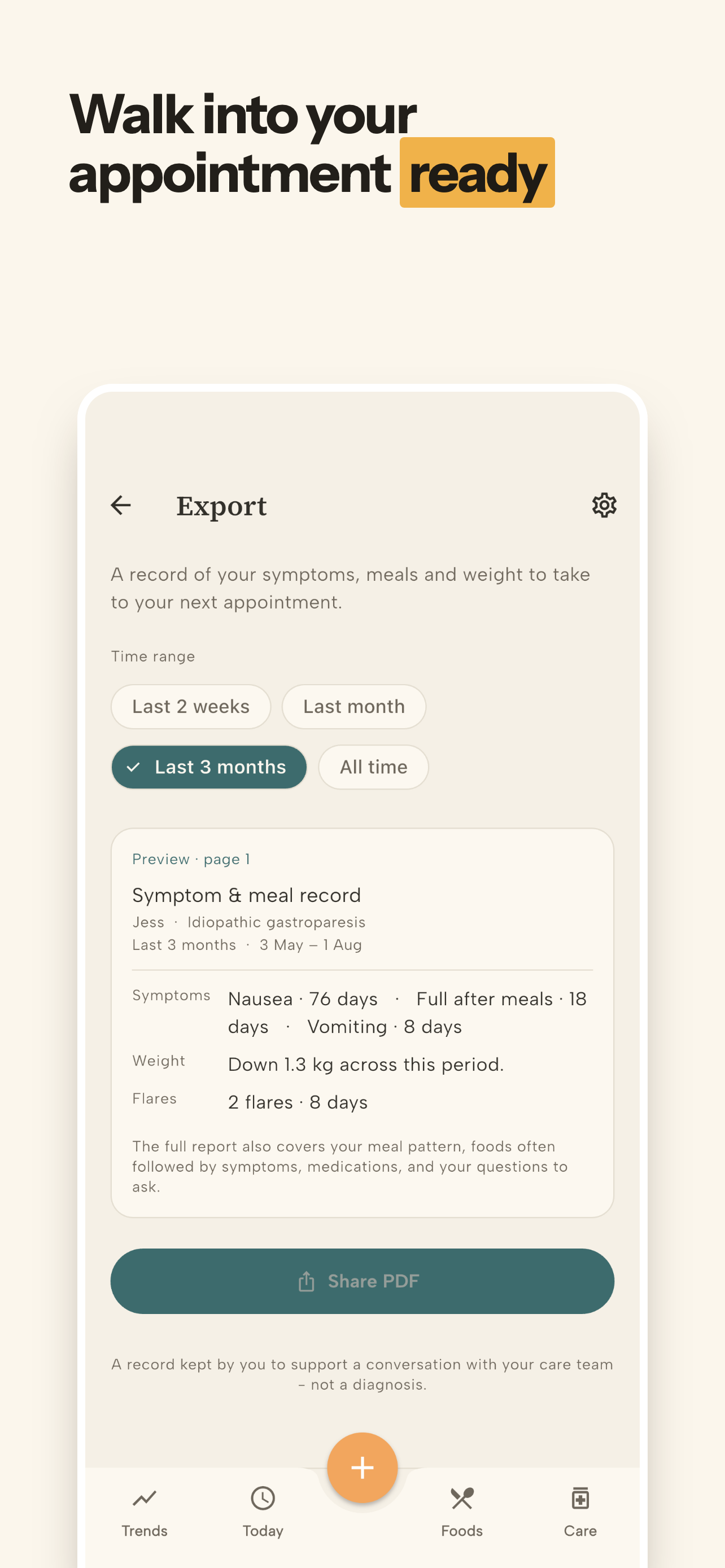 GastroLog: Food Symptom Diary screenshot 7