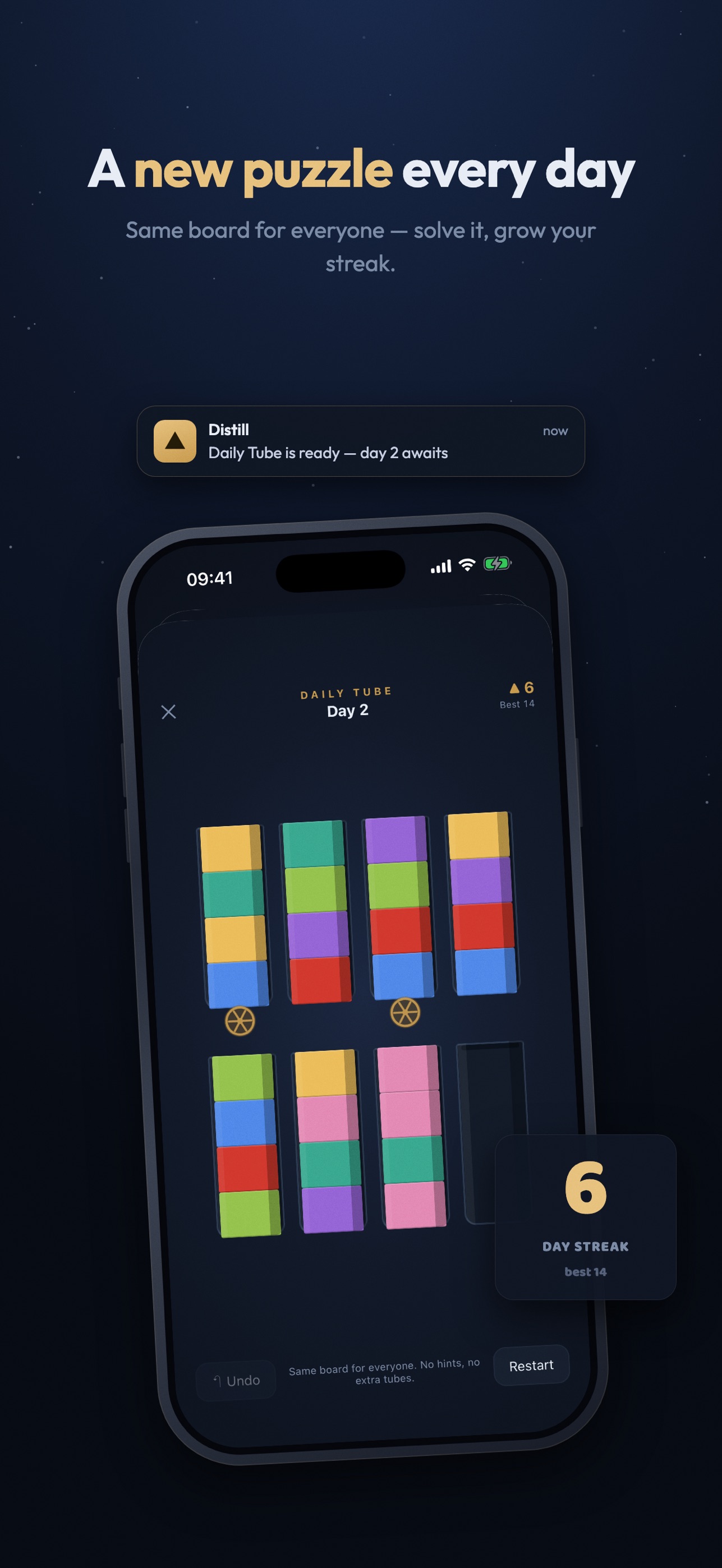 Screenshot 2 of Distill: Water Sort Puzzle