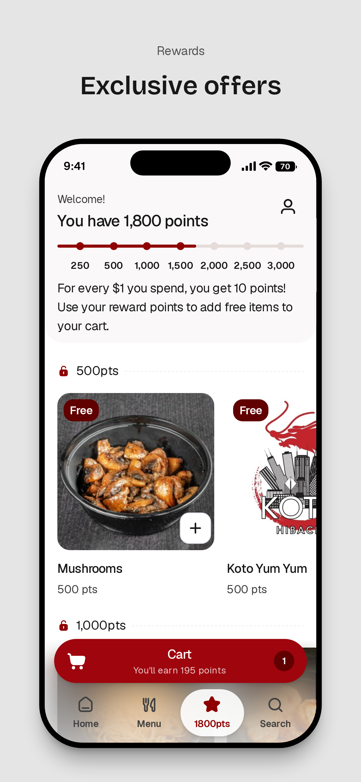 Koto Hibachi screenshot 6