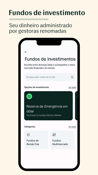 Avenue: Conta e Investimentos Screenshot