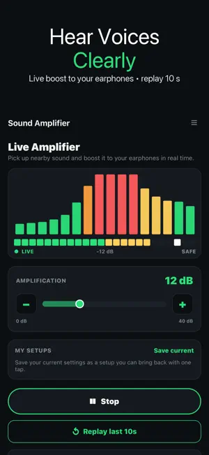 Sound Amplifier + screenshot 1