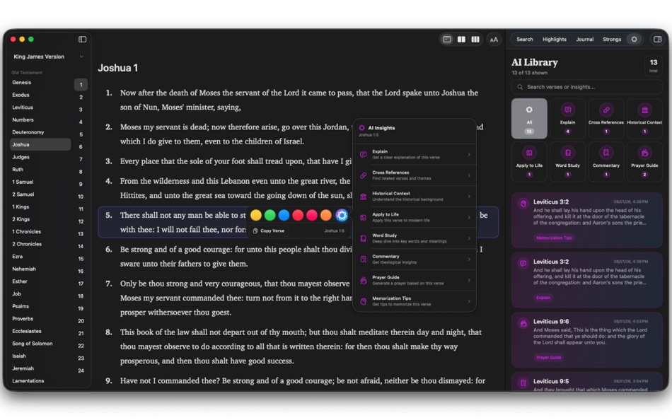 #5. BibleDesk (macOS) Ved: Hardeep Kumar Sah