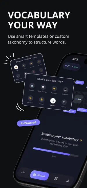 Lexilab – AI Vocabulary Studio screenshot 2