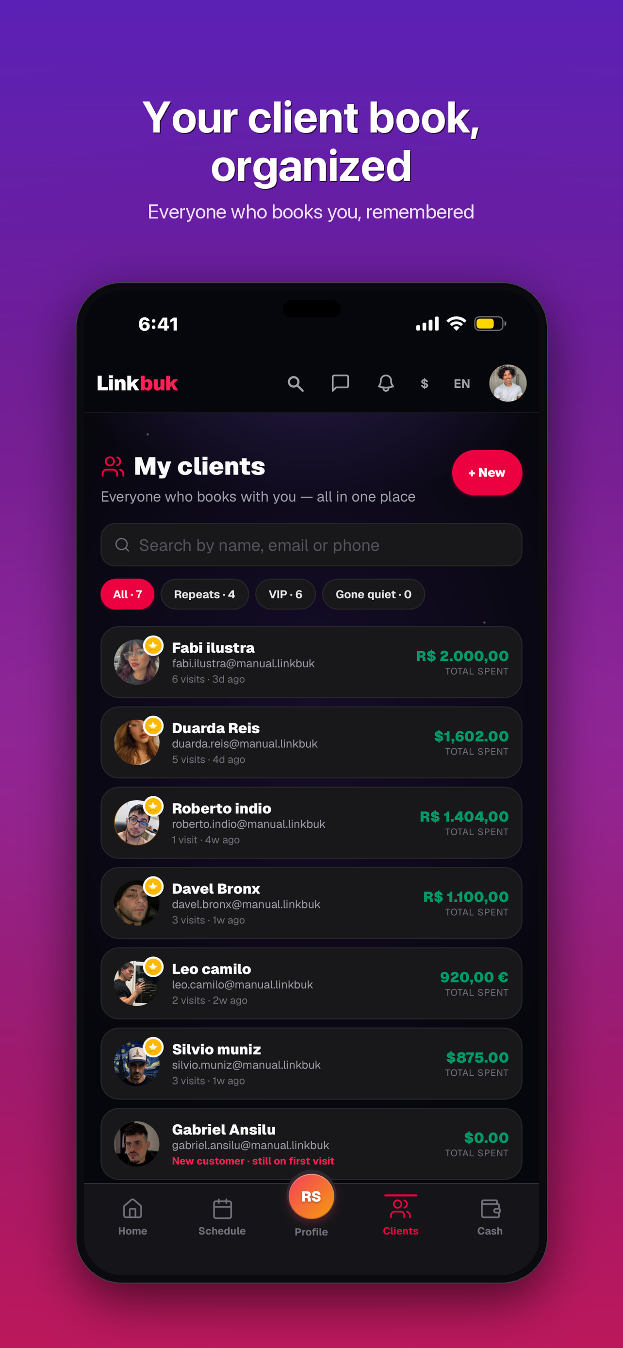 Linkbuk screenshot 8