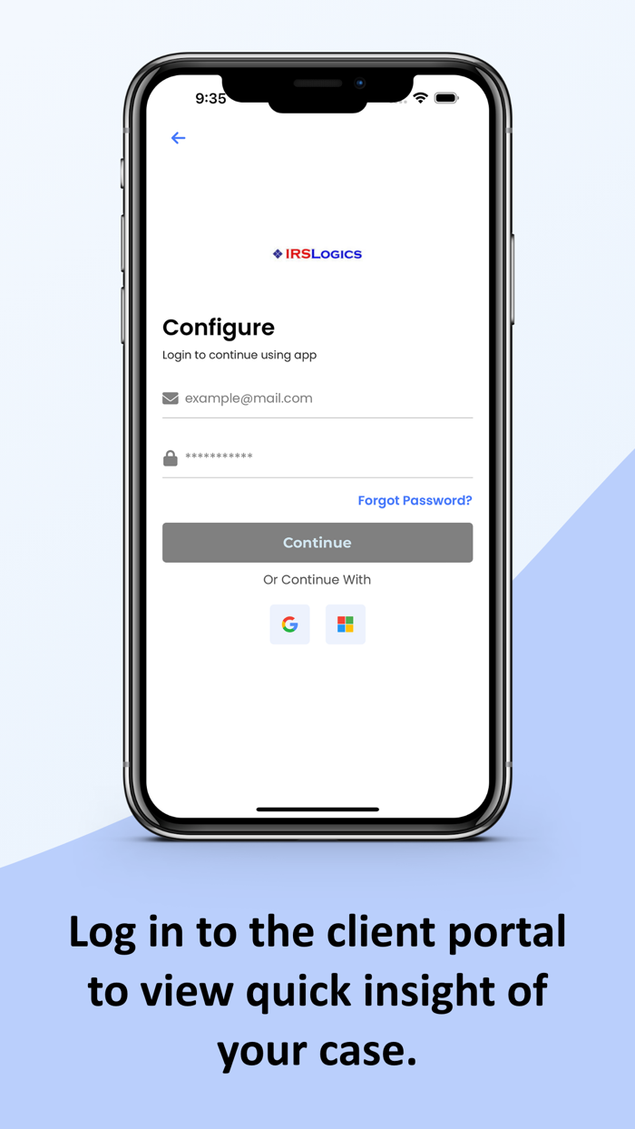 Logics Client Portal