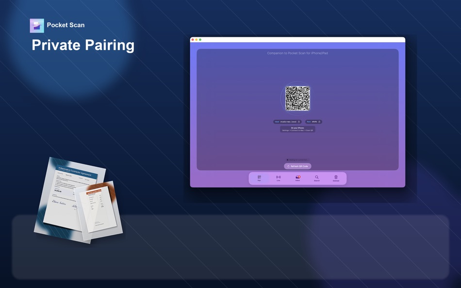 #1. Pocket Scan Receiver (macOS) De: Haro LLC