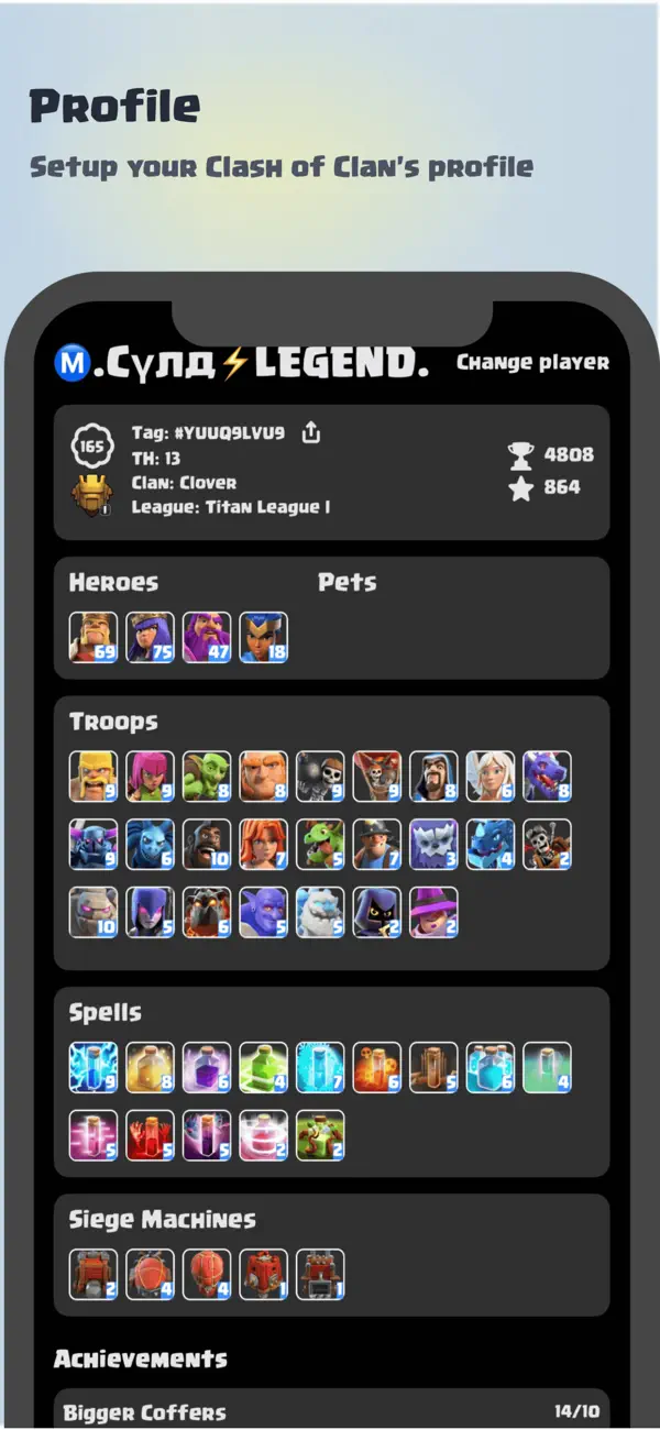 #4. Compare Clashers (iOS) Göre: Sinum BC