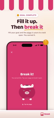 Savings Challenge: Snoot iPhone screenshot