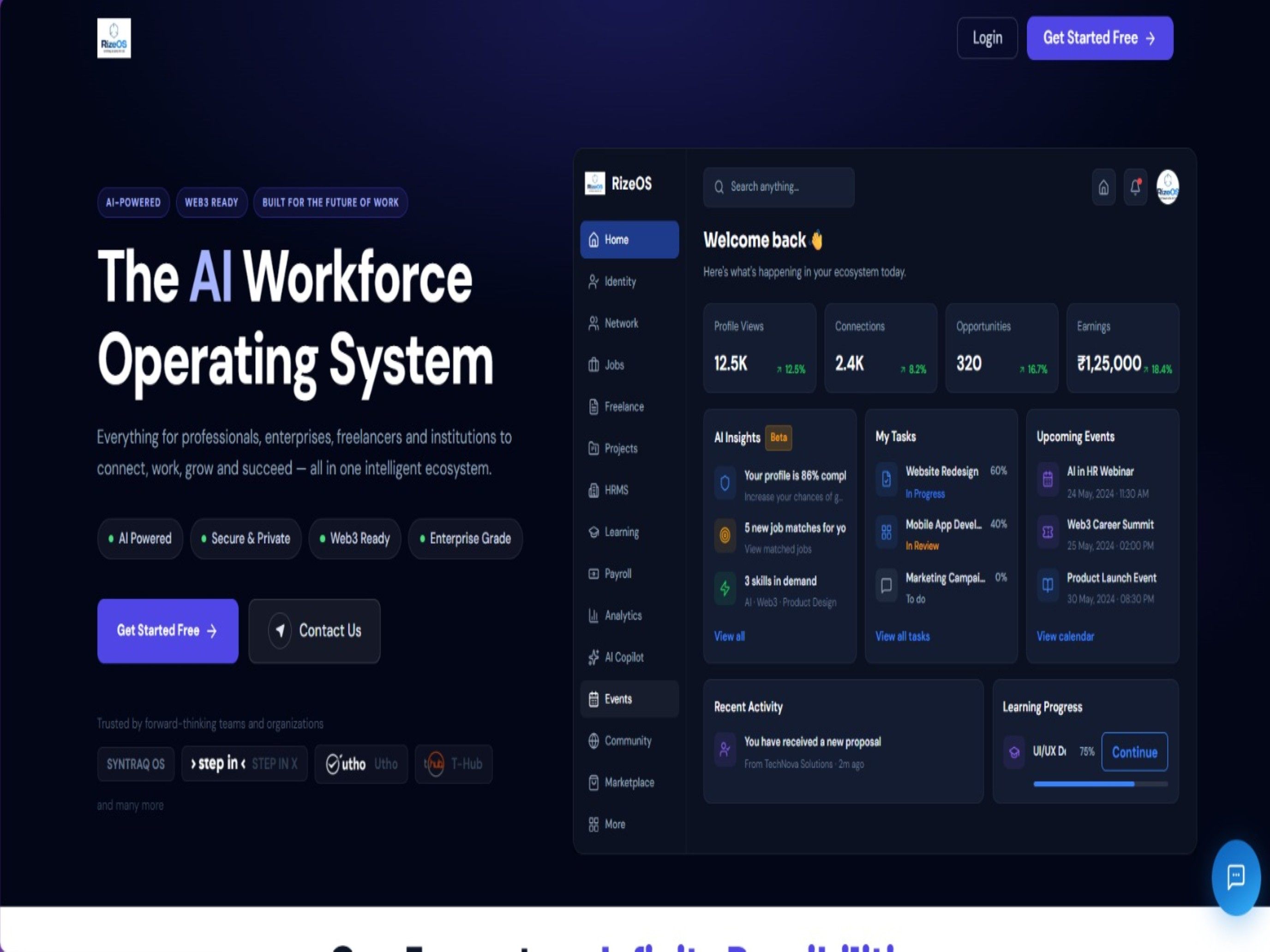 RizeOS screenshot 11