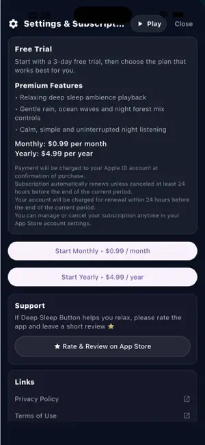 Deep Sleep Button screenshot 4