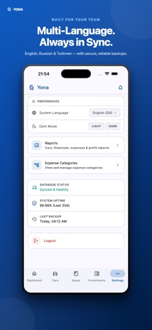 Yona Finance screenshot