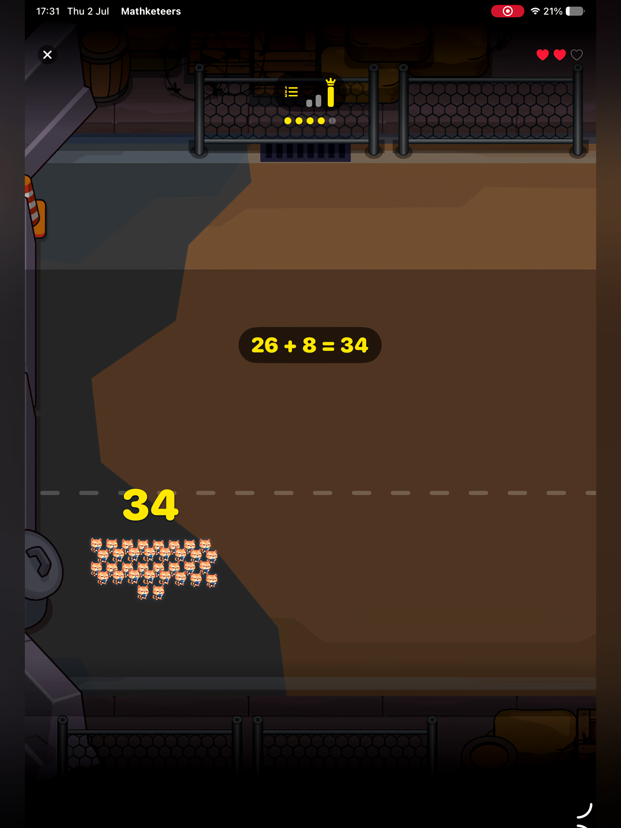 Mathketeers: Math Games screenshot 20