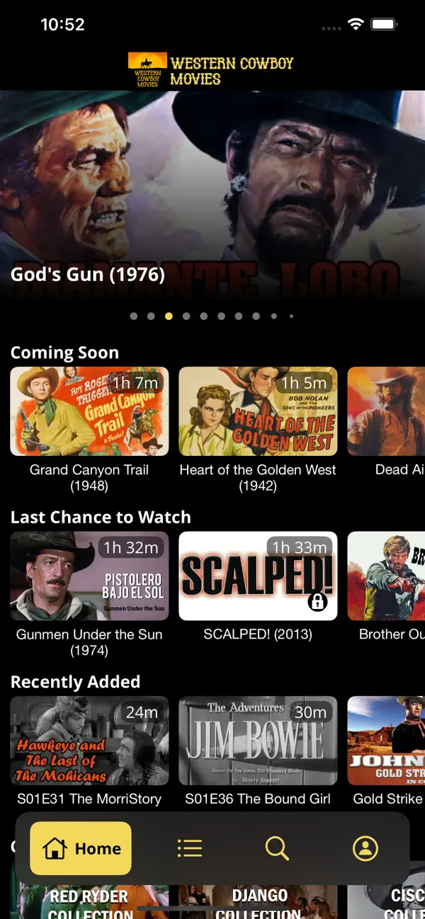 Screenshot #1 pour Western Cowboy Movies