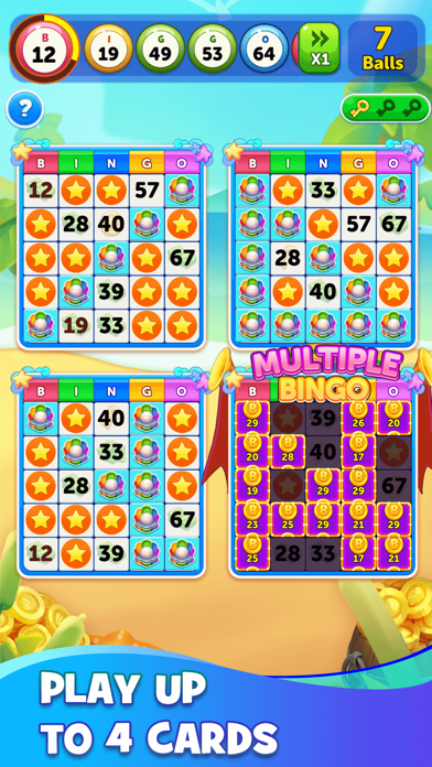 Hula Beach Bingo: Sunshine Screenshot