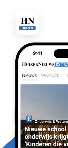HuizerNieuws screenshot
