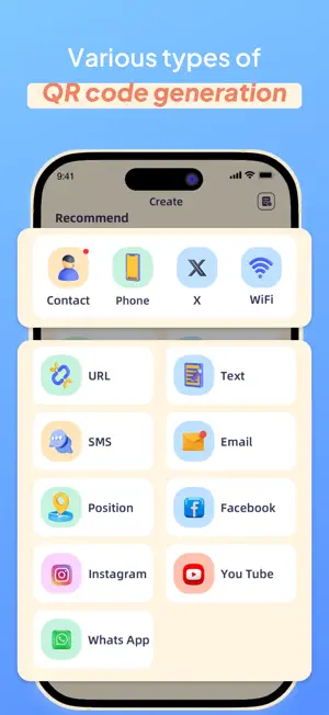 BlinkQR Reader-Scan,Create screenshot 4