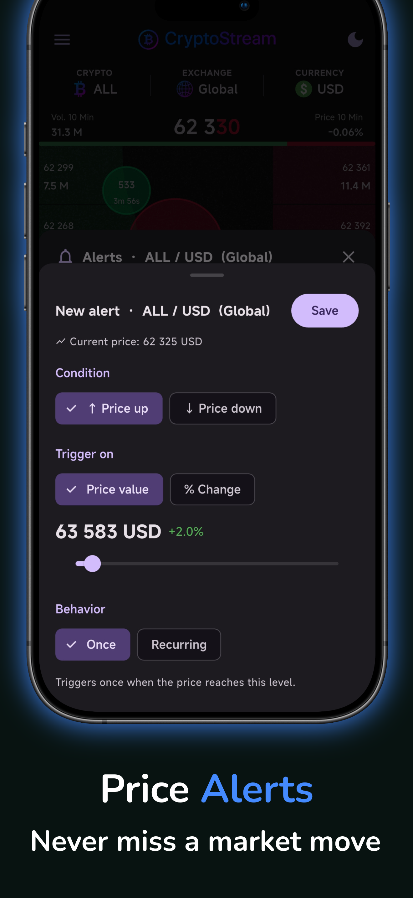 CryptoStream - Trade Bubbles screenshot 3