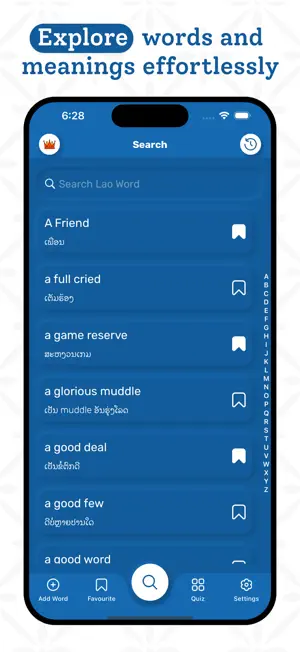 Lao | Lao Dictionary screenshot 2