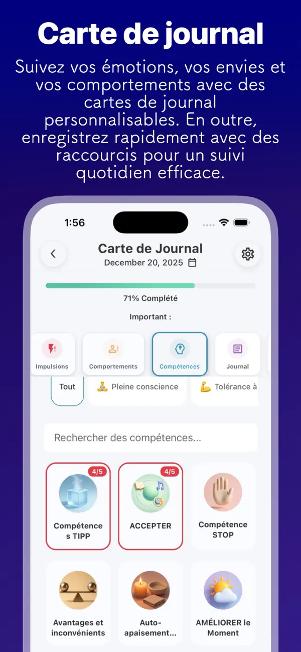 Screenshot #2 pour DBT Coach