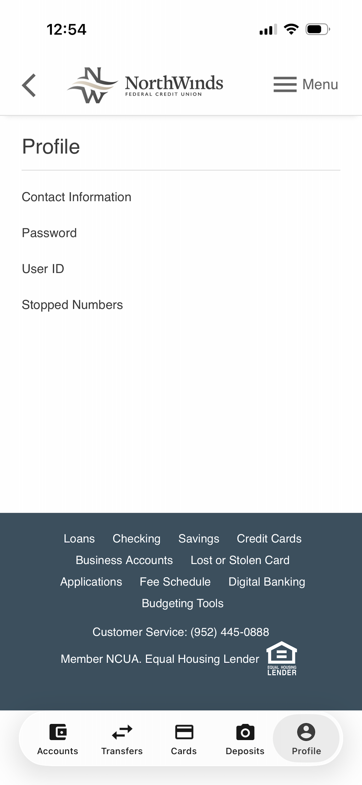 NorthWinds FCU Mobile screenshot 6
