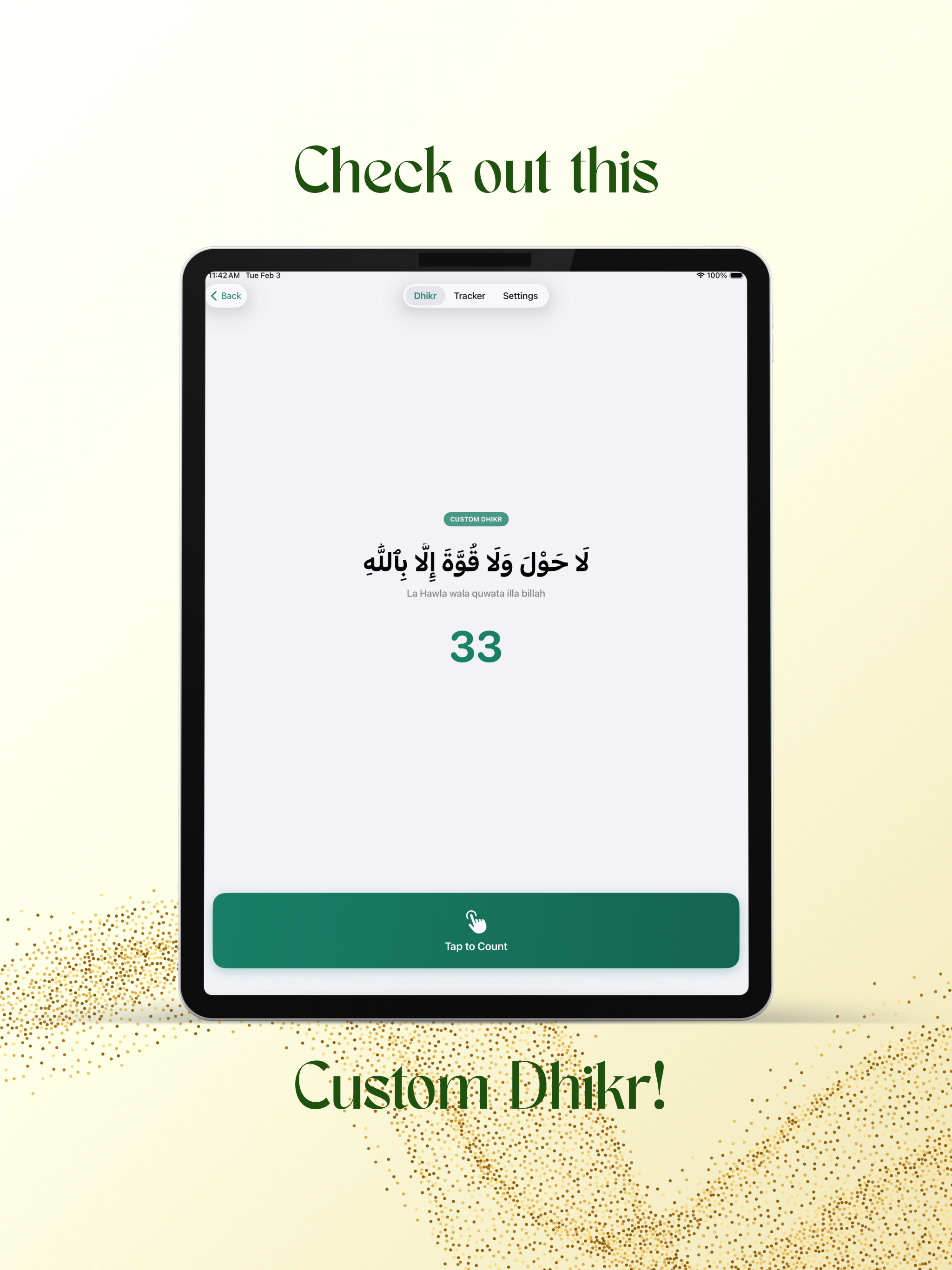 Dhikr Counter+ screenshot 11