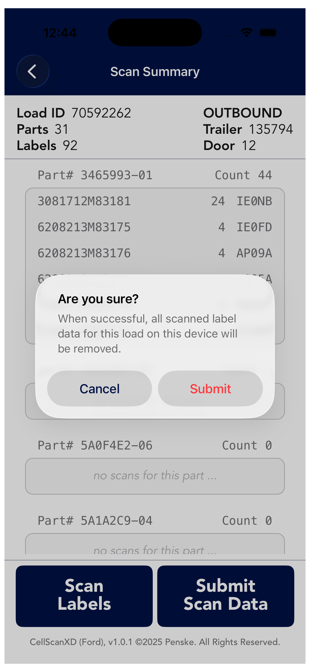 CellScan XD (Ford) screenshot 3