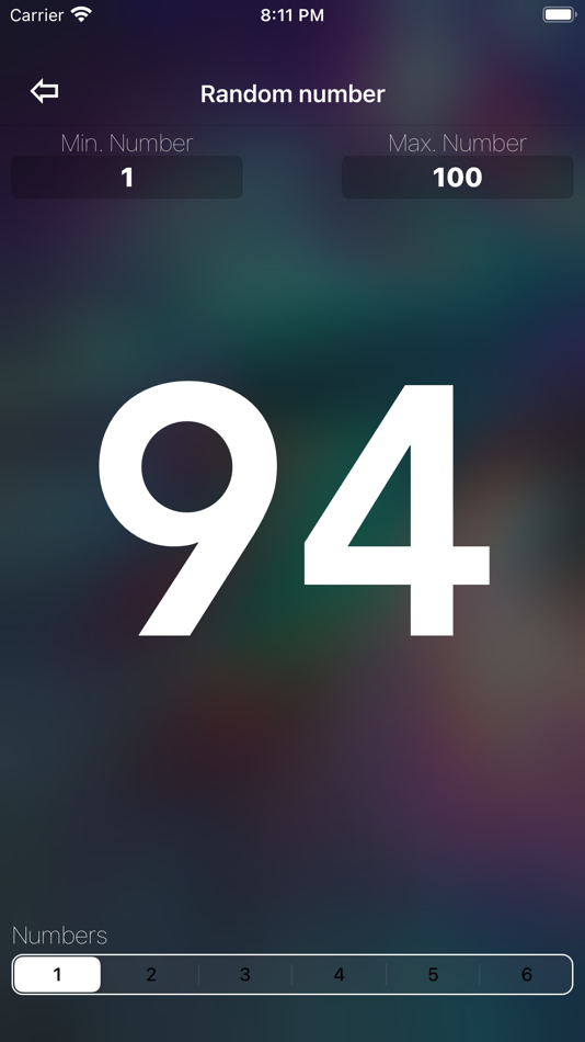#3. Random Number Generator + (iOS) 由: Alexander Rutkowskij