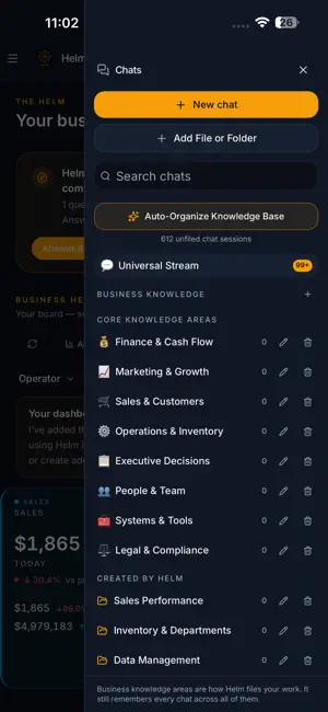 Helm: Business Analytics screenshot 2