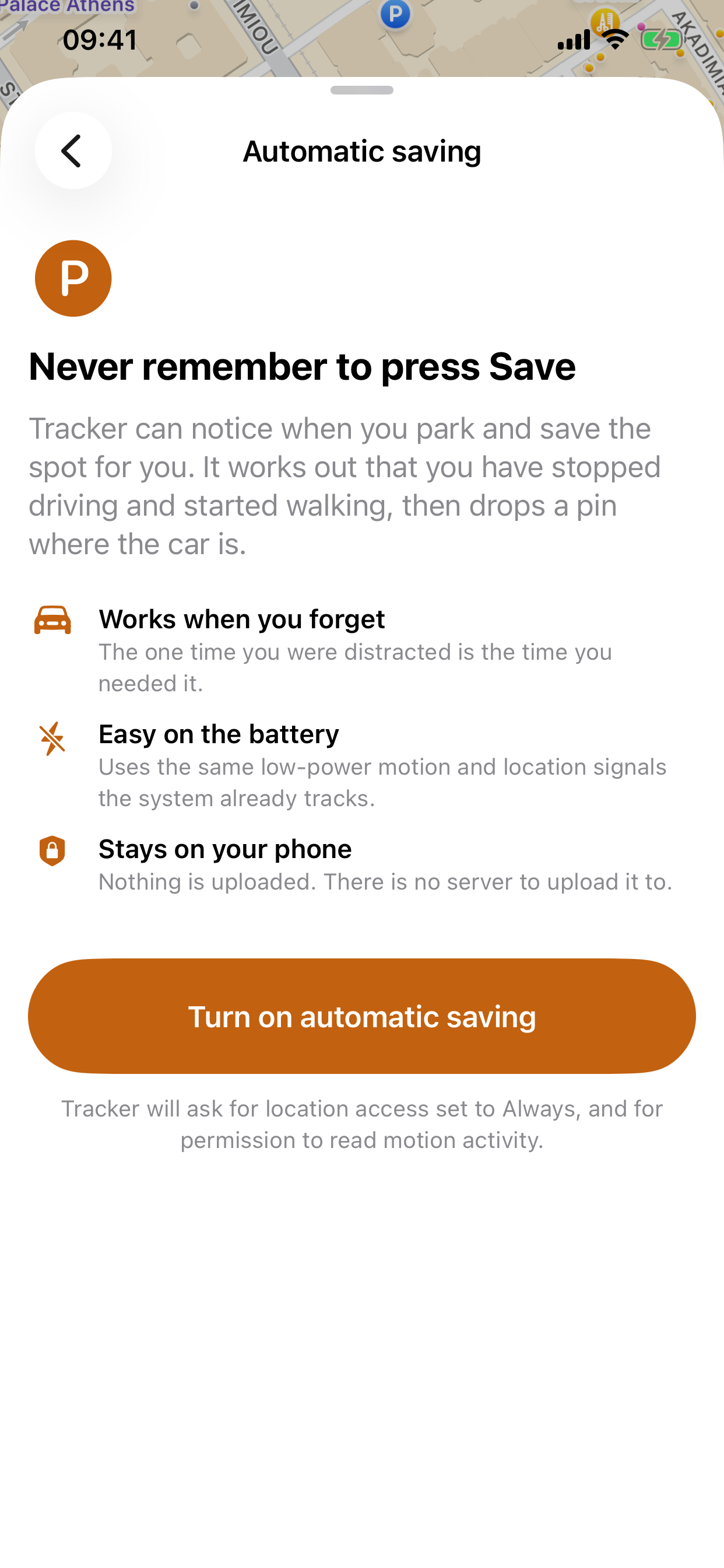 Tracker: Find my car screenshot 6