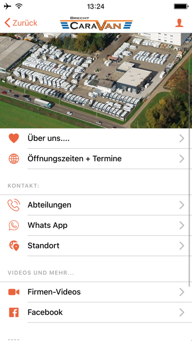 Brecht Caravan App Screenshot