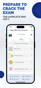 Oregon DMV Driver Permit Test screenshot #3 for iPhone