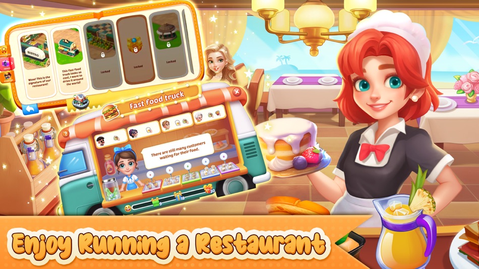 #4. Happy Restaurant Story (iOS) Podle: 静聪 梁