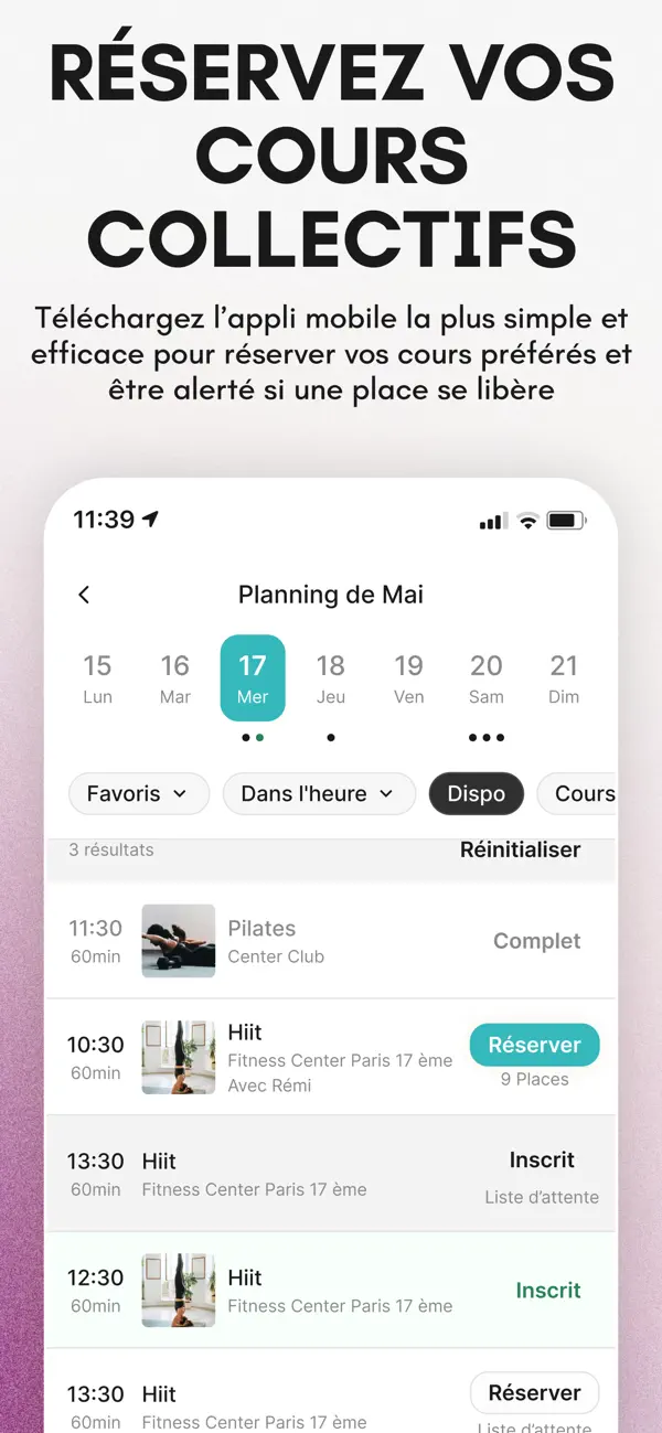 Screenshot #2 pour Wefit Club