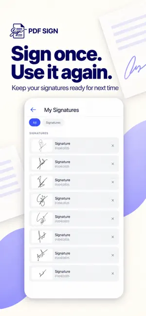 PDF Sign: eSign & Export screenshot 3