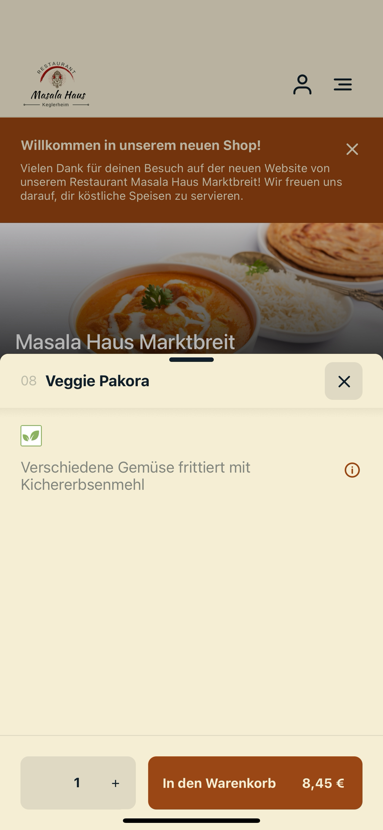 Masala Haus Marktbreit screenshot 4